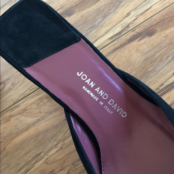 Joan & David vintage suede black heel - Picture 6 of 6
